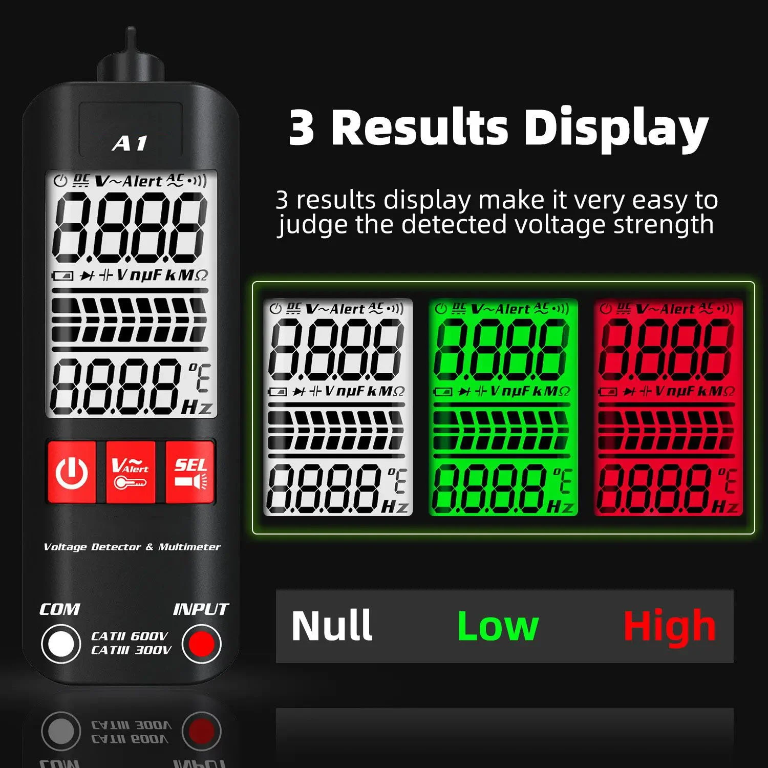 🔥  48% OFF🔥A1 Fully Automatic Anti-Burn Intelligent Digital Mult
