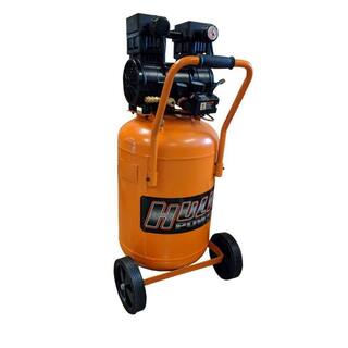 HULK POWER 20 Gal. 2 HP Portable Electric-Powered Vertical Silent Air Compressor HP02P020SS