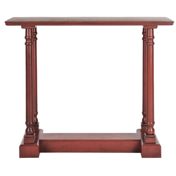 SAFAVIEH Regan Red Console Table - 0