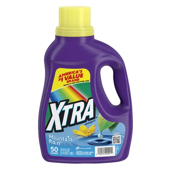 XTRA 67.5 Fl oz Mountain Rain Liquid Laundry Detergent