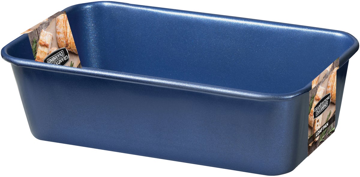 GraniteStone Diamond Blue Non-Stick Loaf Pan