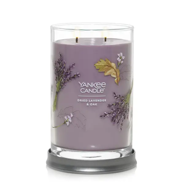 Yankee Candle 20 oz Dried Lavender and Oak Candle