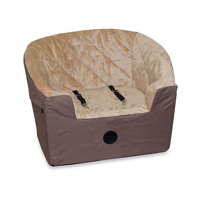 KandH Pet Products Bucket Booster Pet Seat Tan/Tan Large