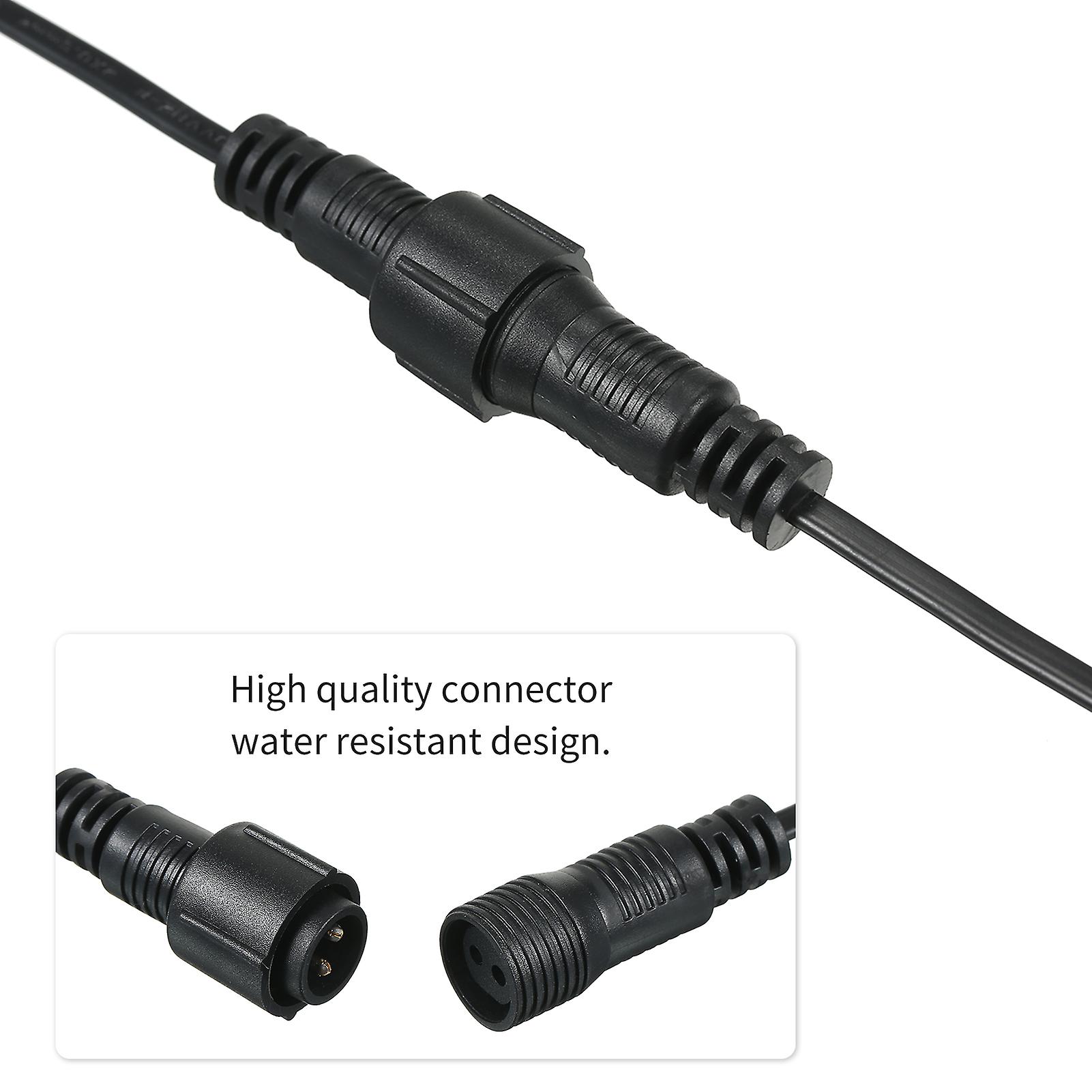 A C220v 3m/9.8ft Water Resistance Ip20 Extension Cable For G40 String Light No.326679