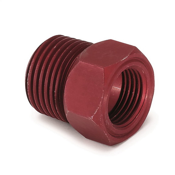 Auto Meter 2273 Red Alum.1/2 Temp Adapter