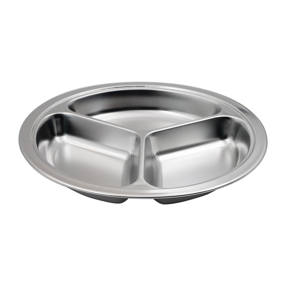 Aspire 3 Pack Stainless Steel Round Dinner Plate D...