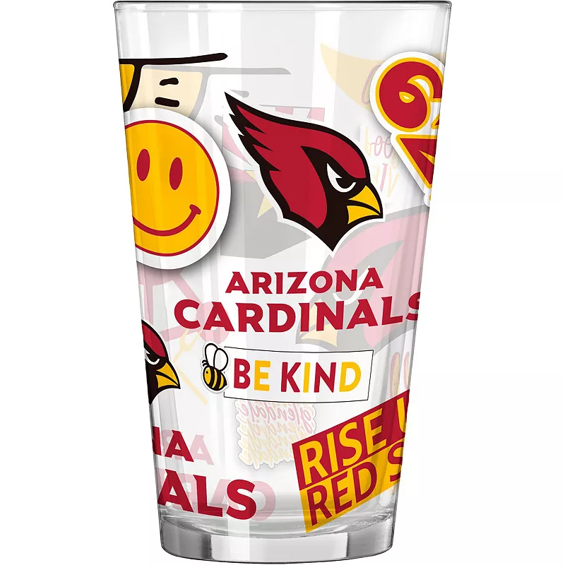 Arizona Cardinals 16oz. Native Pint Glass