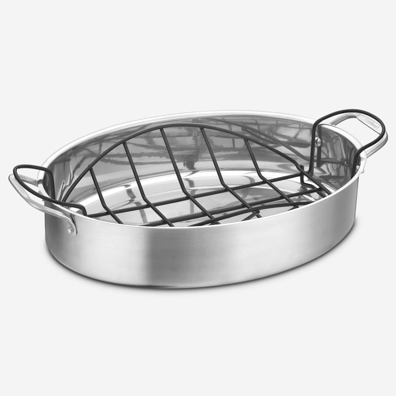 Cuisinart 8711717ORMC 17quot Roasting Pan with NonStick Rack