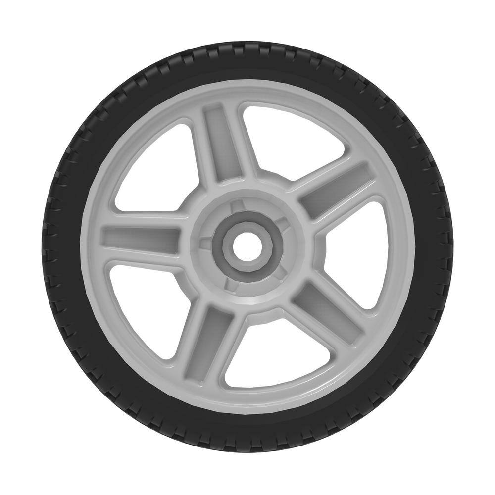 YARD FORCE 7 in. OEM Wheel for YF21-SD Gas Mower - Front and Rear 1054608001