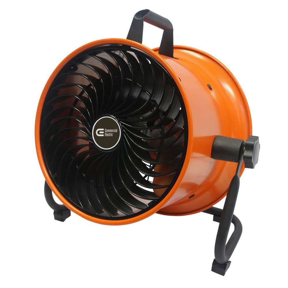 Commercial Electric 10 in. High Velocity Mini Turbo Floor Fan HVFF10CE