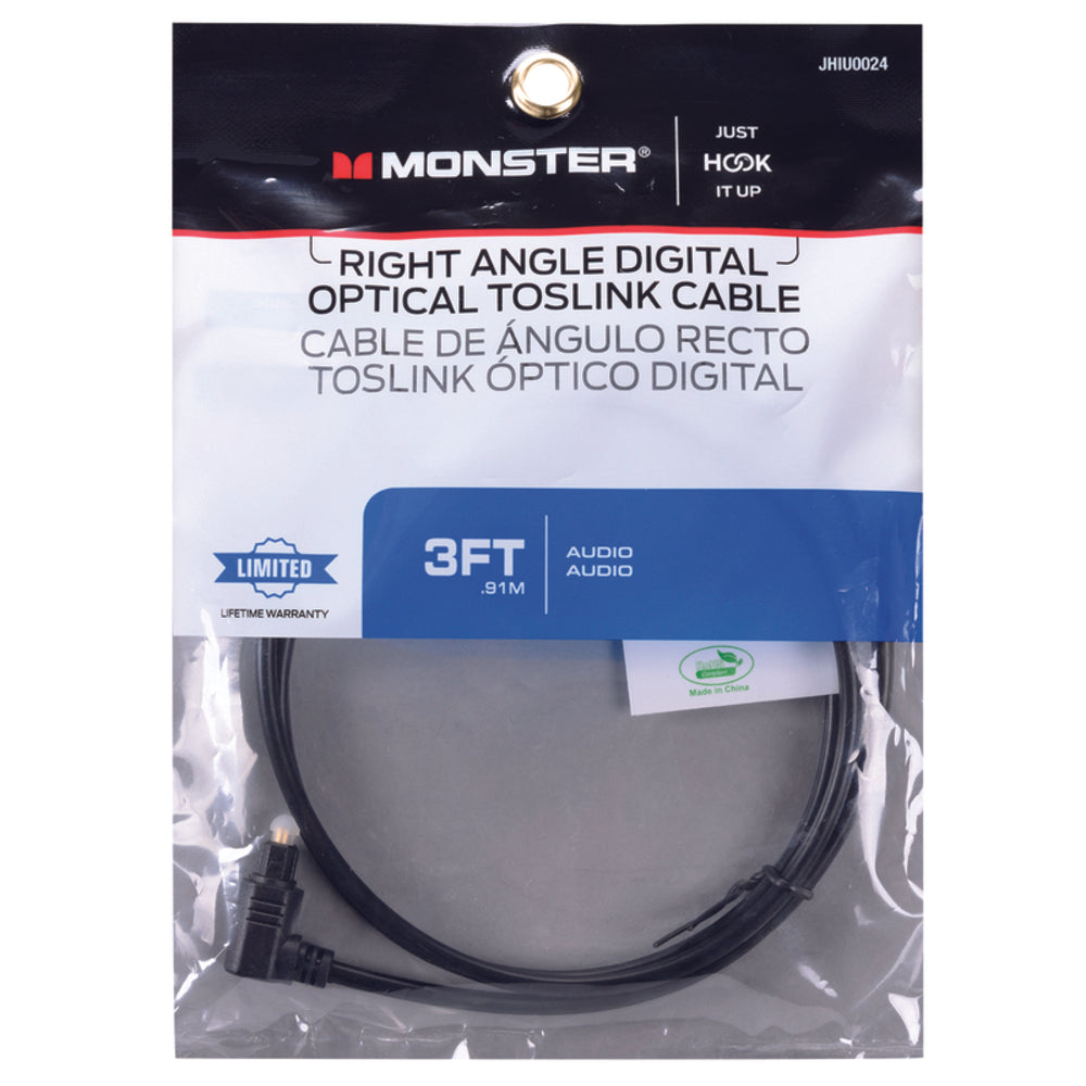 CABLE RA DGTL TOSLINK 3'