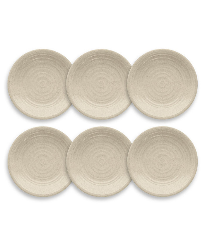 TarHong Planta Artisan 6-Piece Salad Plate Set 8.5