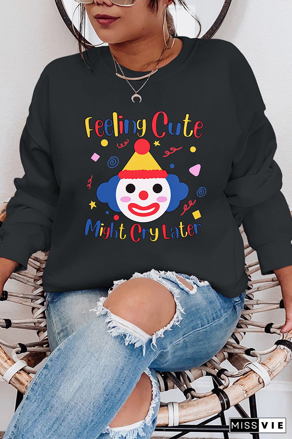 Clowncore Sweatshirt Wholesale