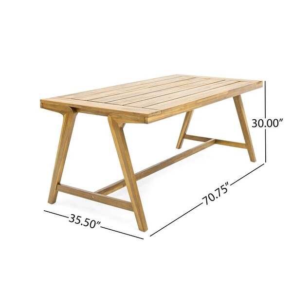 Outdoor Wooden Dining Table