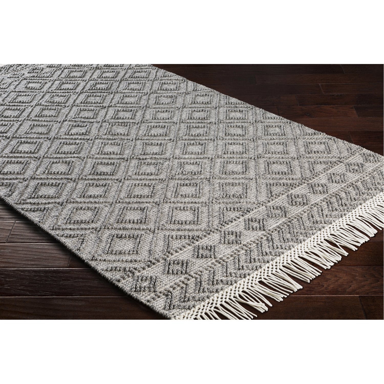 Farmhouse Tassels Hand Woven Rug