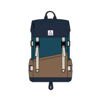 Boondocker Recycled 26L Backpack - Biscuit Blue Multi