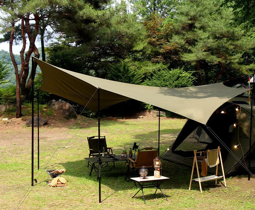 High Quality outdoor sunshade shelter camping tent for outdoor hiking tarp