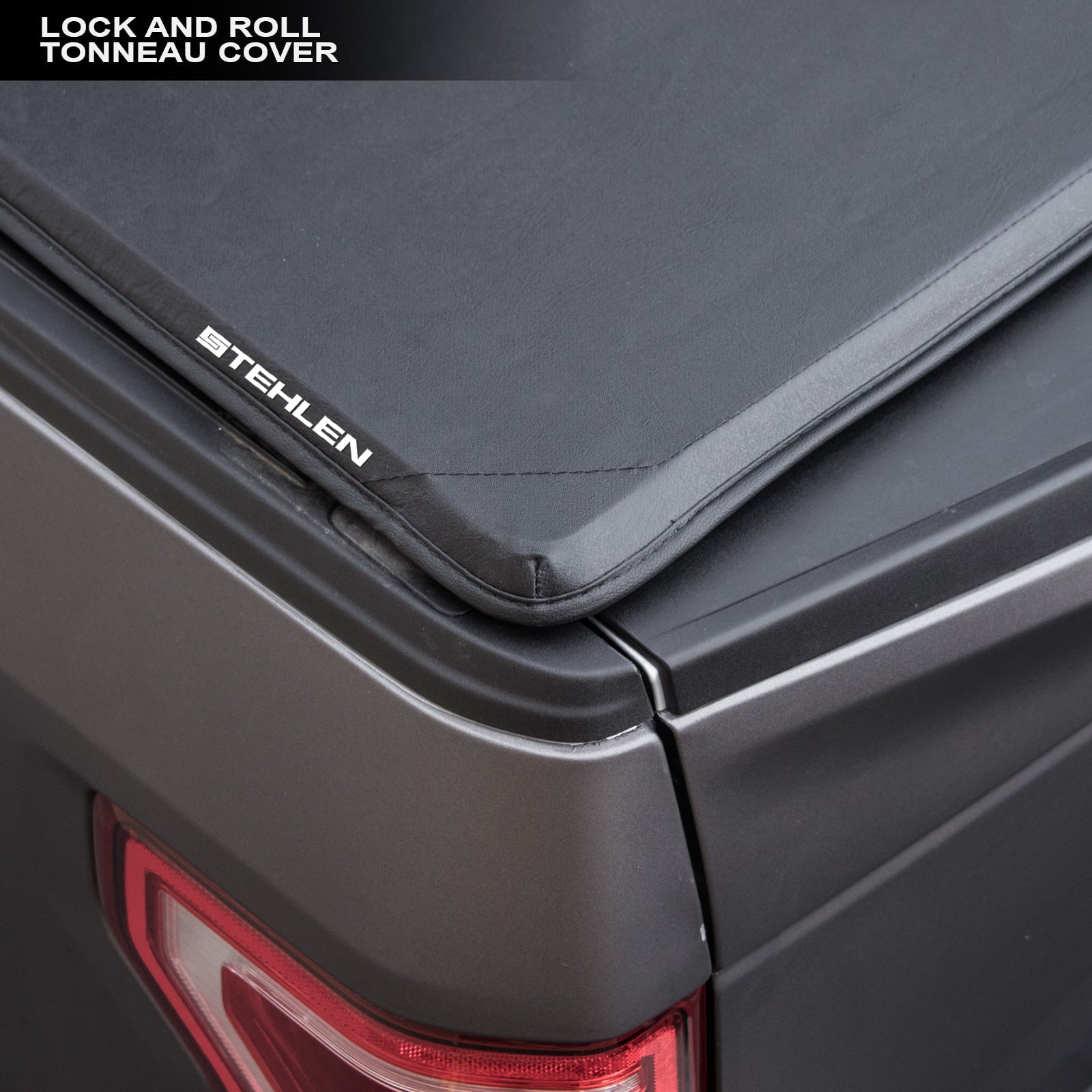 Stehlen 733469493303 Lock And Roll Up Tonneau Cover - Black For Nissan Titan / XD 2016-2022 6.5 Ft ( 78