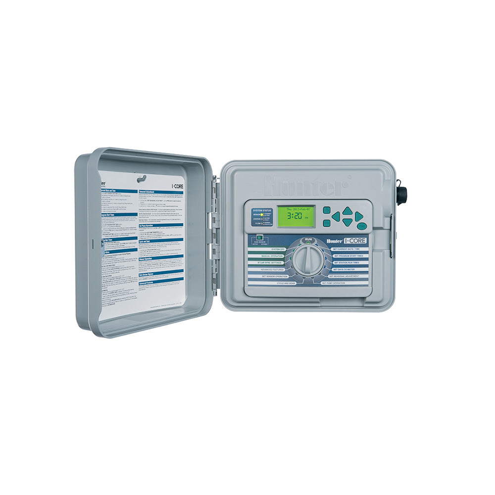 Hunter I-Core 6 Station Indoor/Outdoor Plastic Controller | IC-600PL