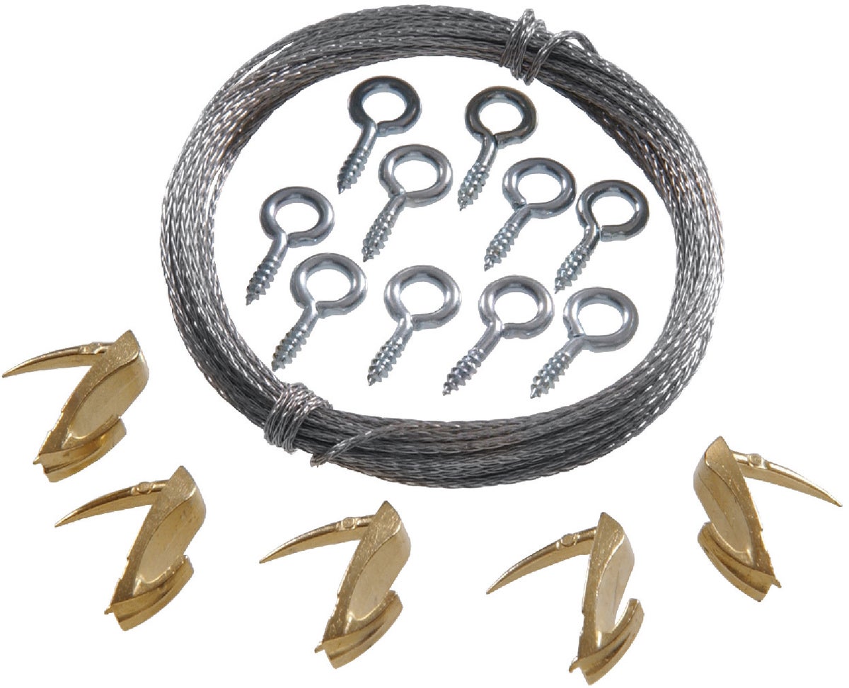 Hillman Anchor Wire Wallbiter Picture Hanging Kit 15 Lb