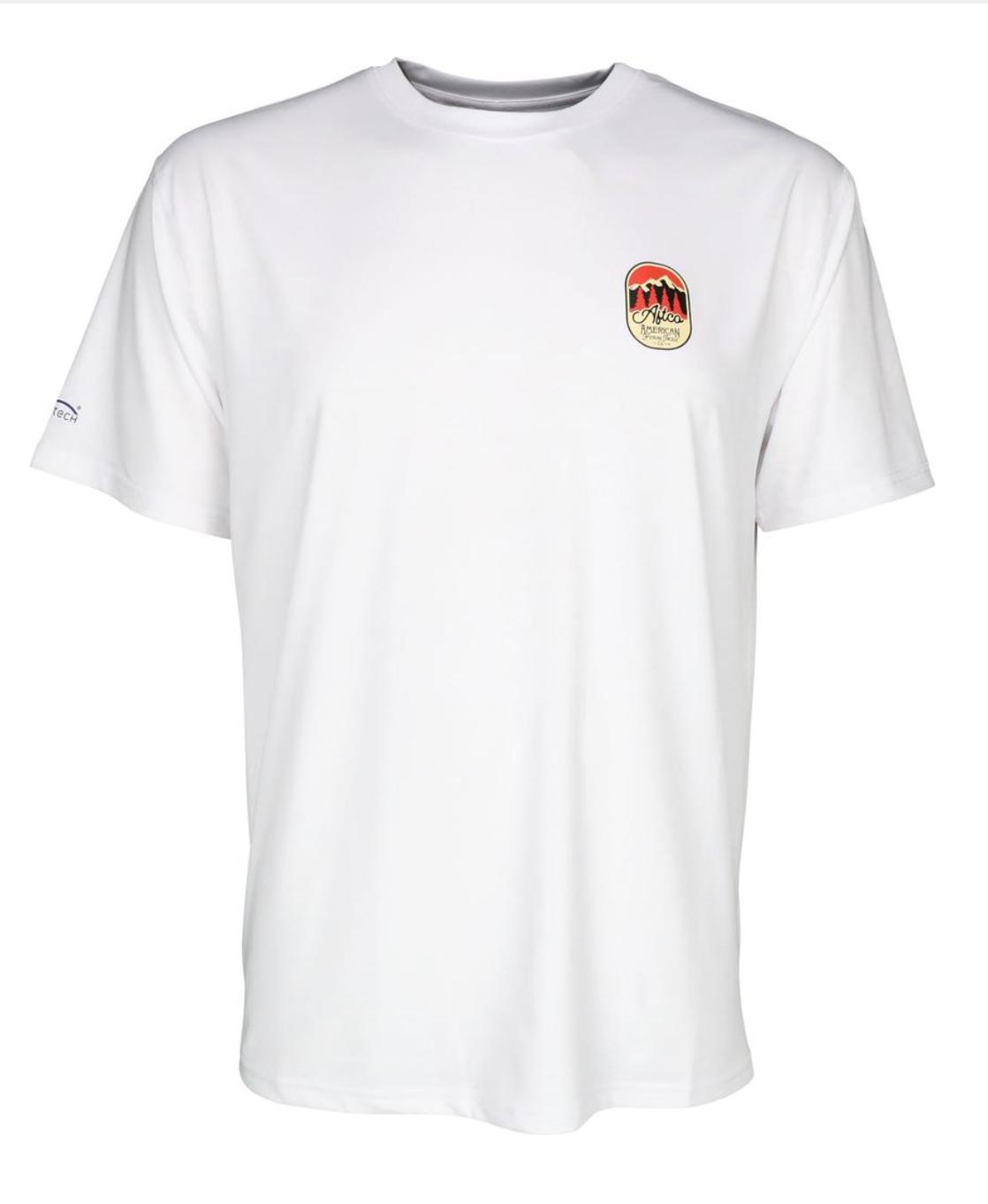 Aftco Binocular Short Sleeve Shirt - White