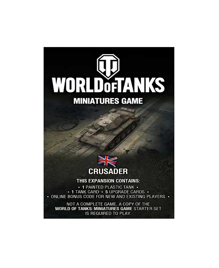 Gale Force Nine World of Tanks British Crusader Expansion Miniatures Game