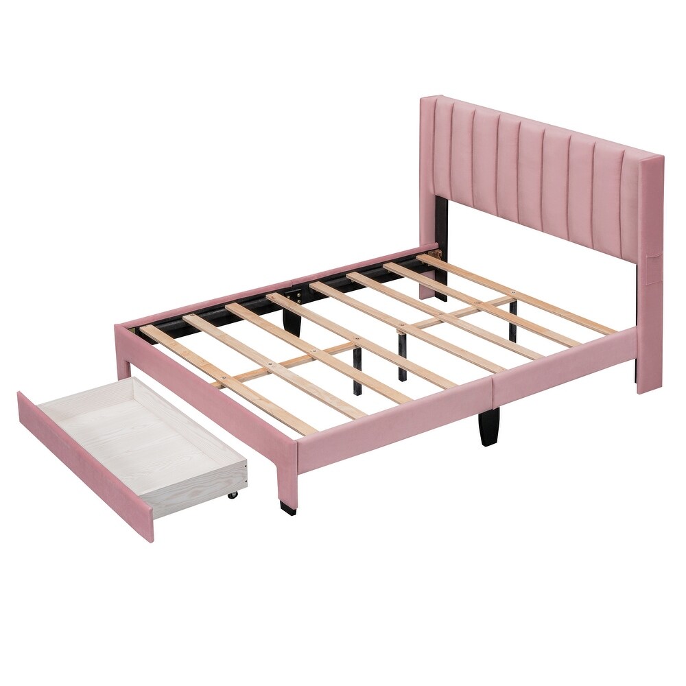 Full Size Storage Bed