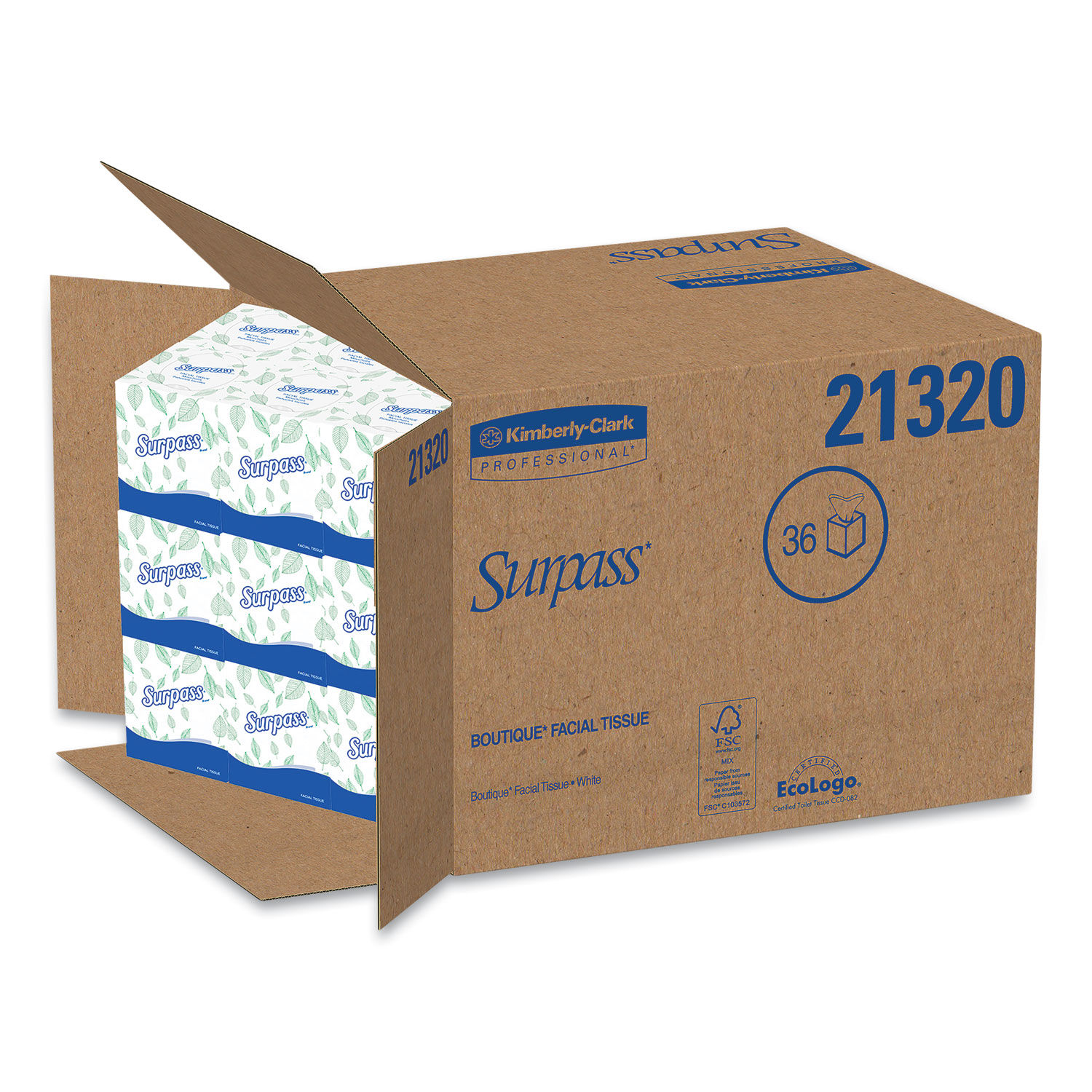 Facial Tissue for Business by Surpassandreg; KCC21320