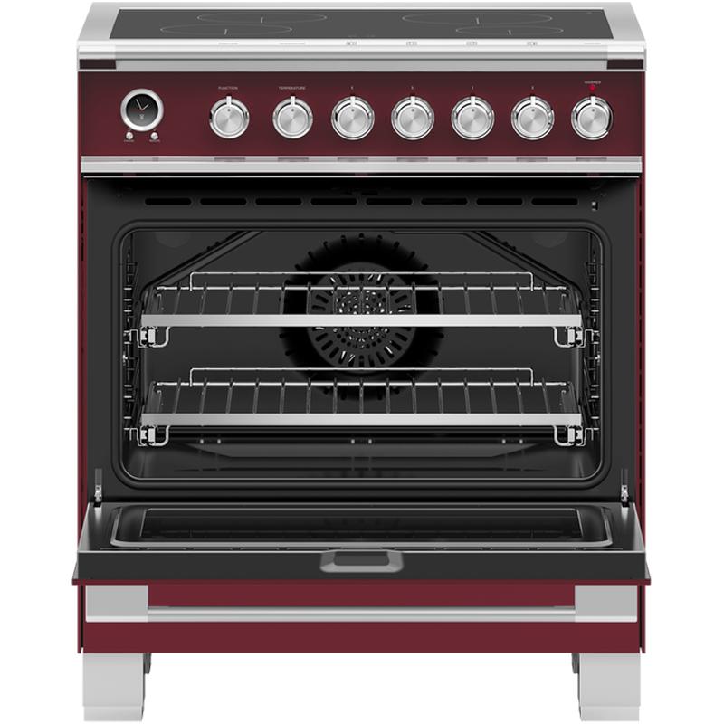 Fisher & Paykel 30-inch Freestanding Electric Range with Induction Technology OR30SCI6R1