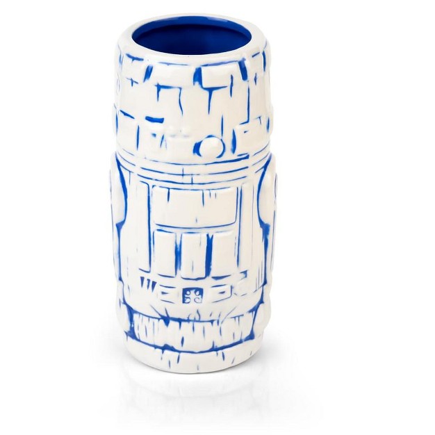 Beeline Creative Geeki Tikis Star Wars R2 d2 Mug Ceramic Tiki Style Cup Holds 14 Ounces