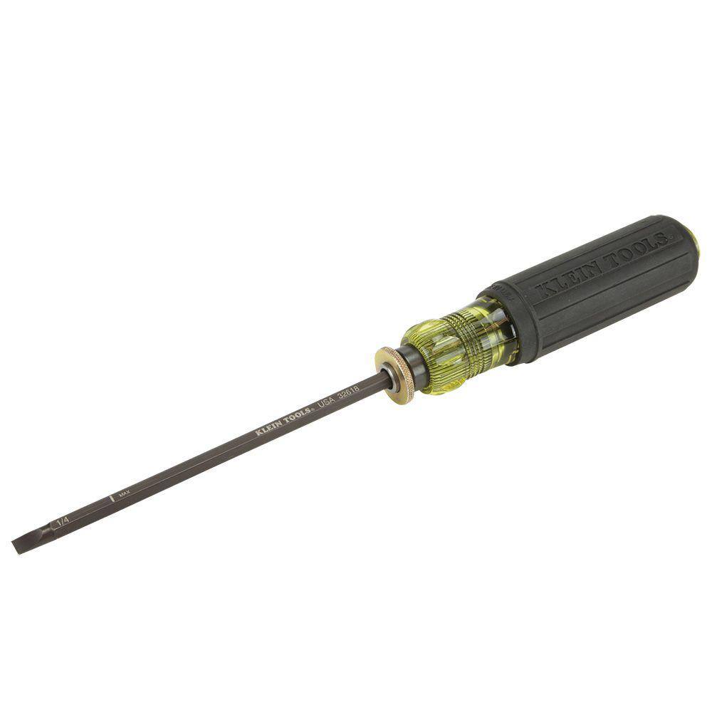 Klein Tools Adjustable Screwdriver #2 Phillips 14-Inch Slotted 32751