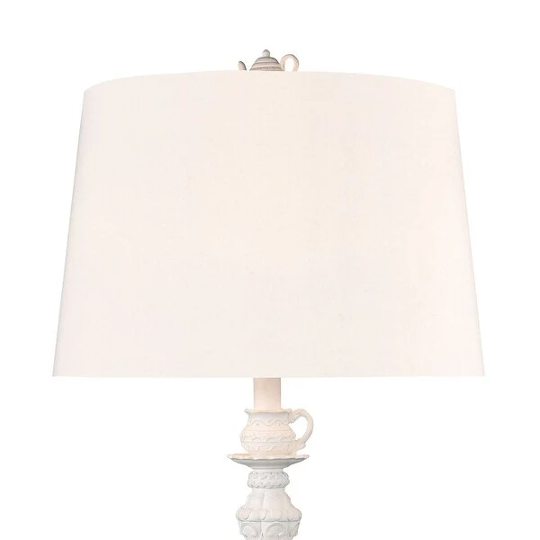 Rosetta Cottage 35'' High 1-Light Table Lamp - Matte White