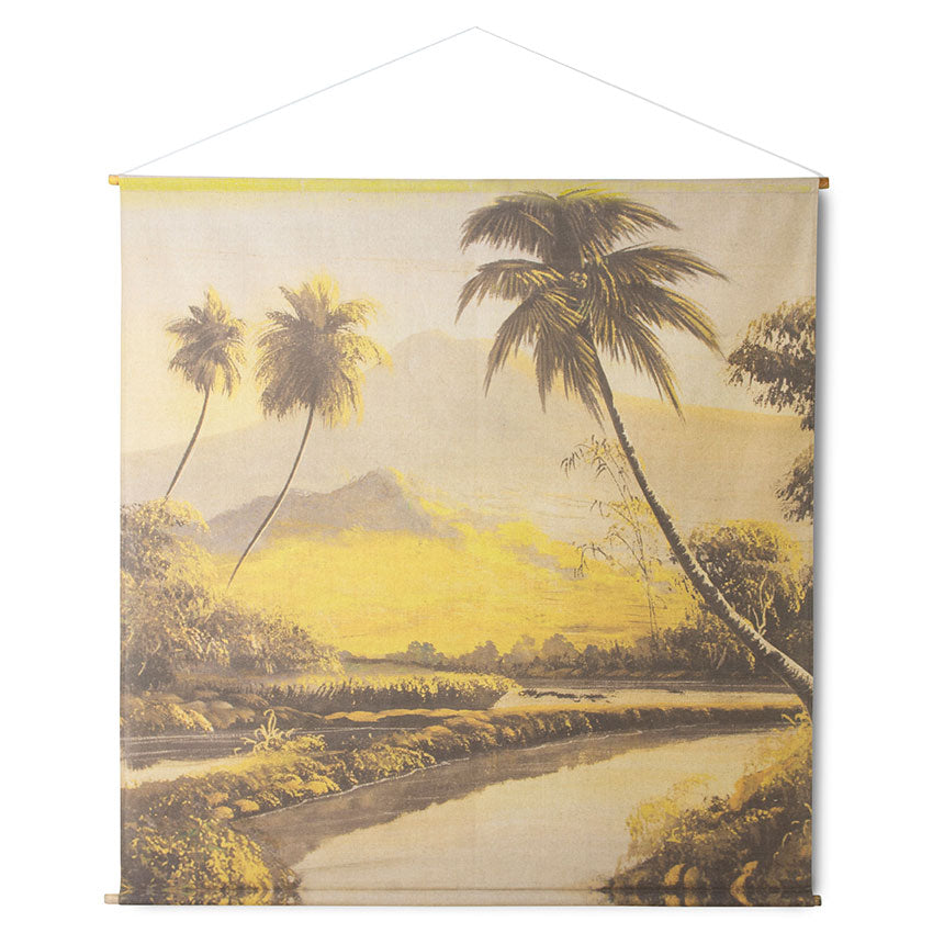 Wall chart - Jungle landscape XXL