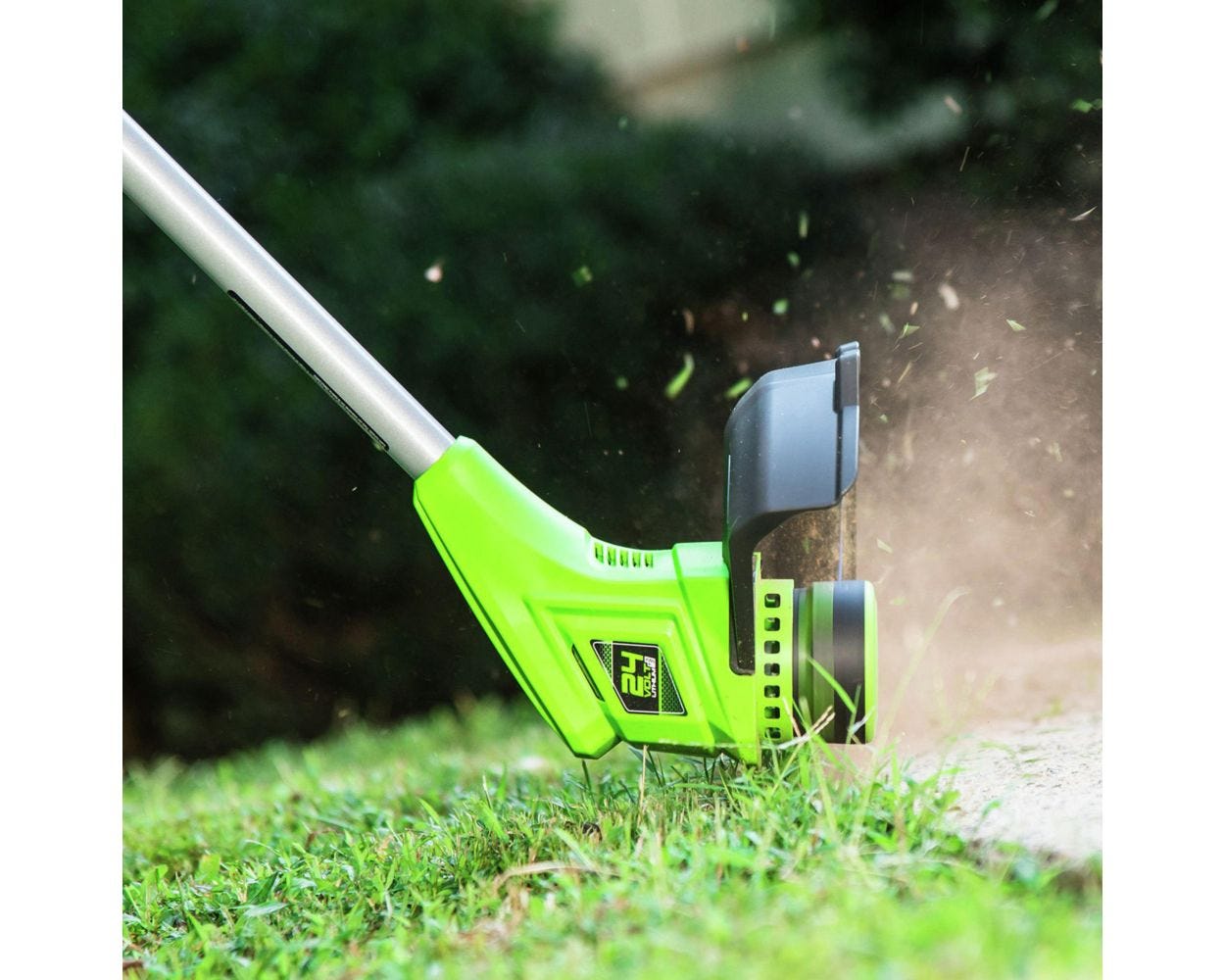 24V 10-Inch Cordless String Trimmer | Greenworks Tools