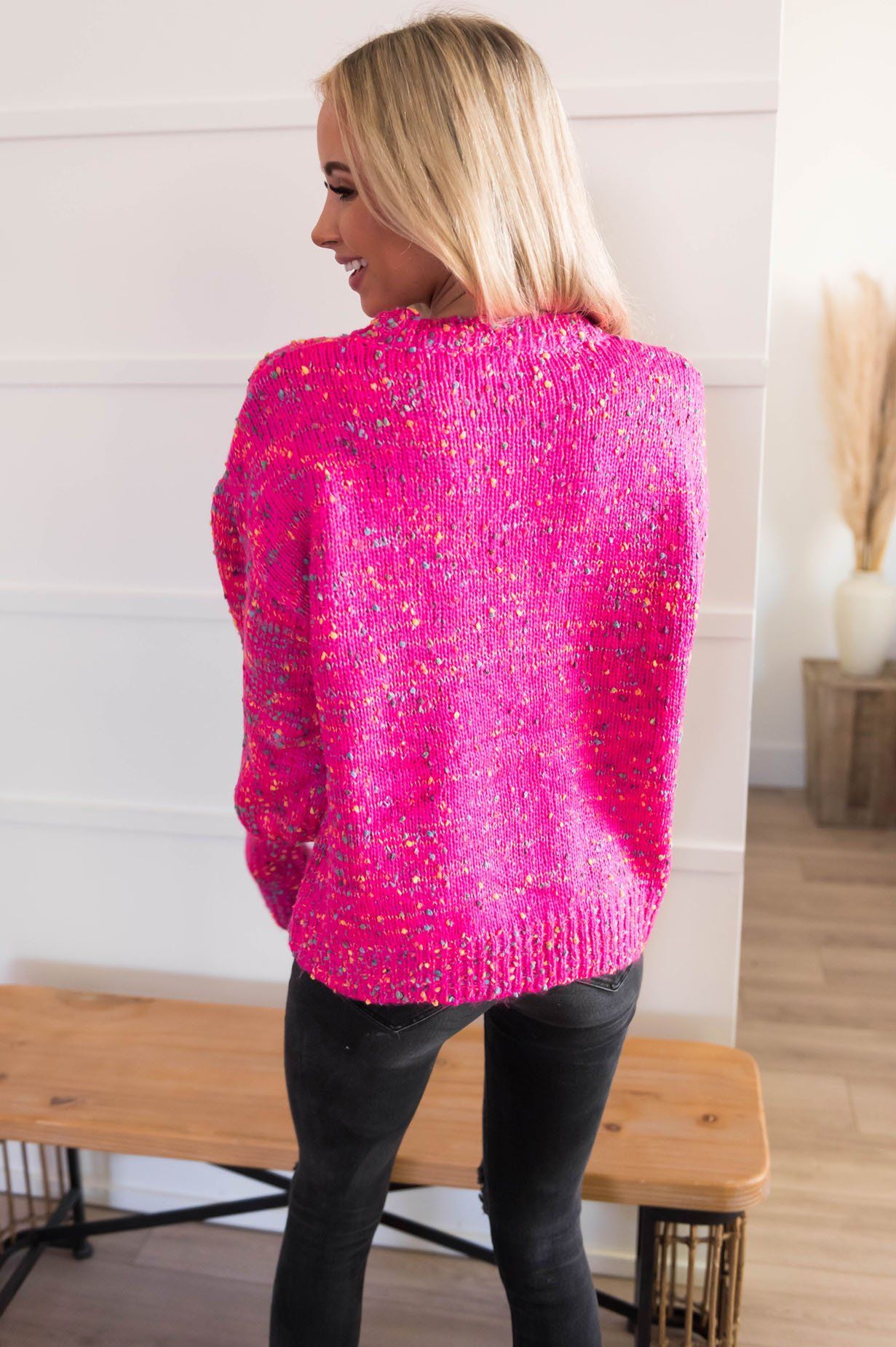 Colorful Outlook Modest Sweater