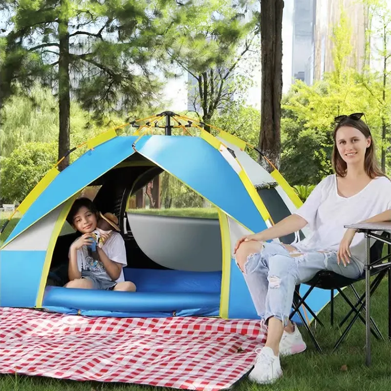 Quality  Easy Pop Up Tent Hiking In Toy Wholesale 3 In 1 Tunnel Trade Shows Pop Up Tents Camping Outdoor