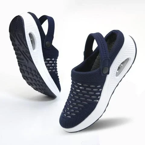 [Clearance Sale 48% OFF] -Women Walking Shoes Air Cushion Slip-On Shoes