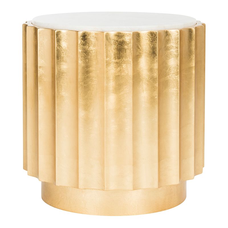 Safavieh Elodie Gold Side Table