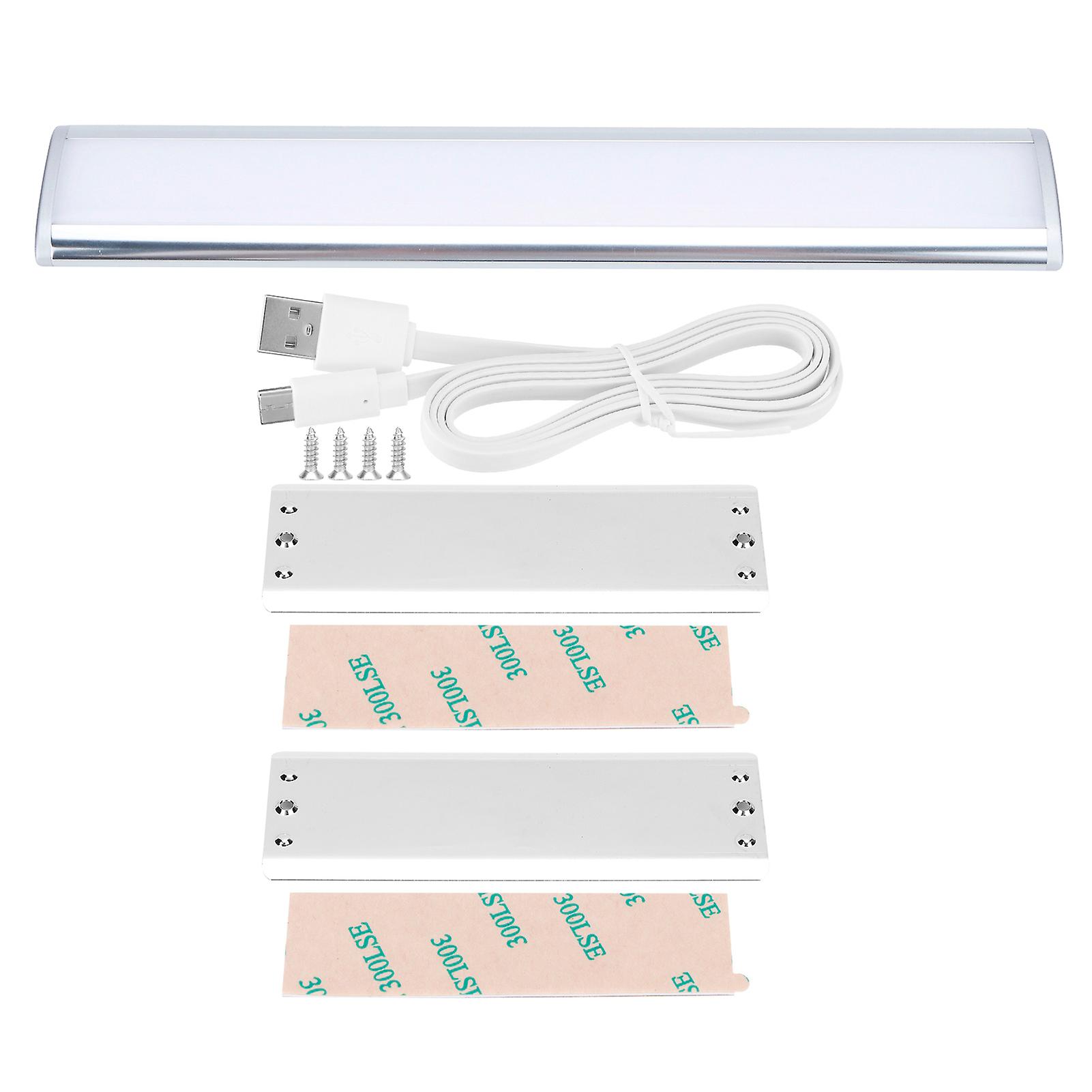 LED Cabinet Light Wireless Remote Closet Wardrobe Bookcase Dimming Lamp Accessory 24cmWarm White 3000K