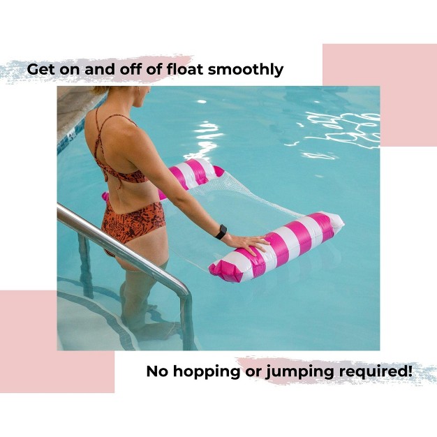 Toynk Inflatable Swimming Pool Pvc Float Lounge Pink