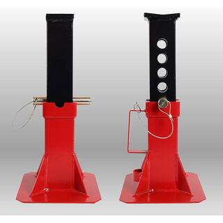 Big Red 12-Ton Heavy-Duty Jack Stands (2-Pack) ATZ120005R