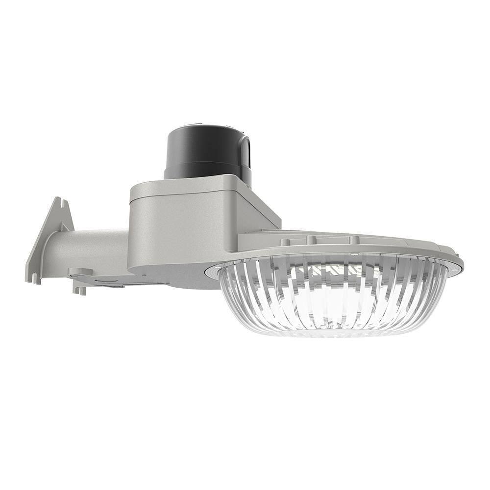 HALO ALP 250-Watt Equivalent Integrated LED Grey Premium Area Light Field Selectable CCT 3000K4000K5000K ALP90LSFSUNVDGY