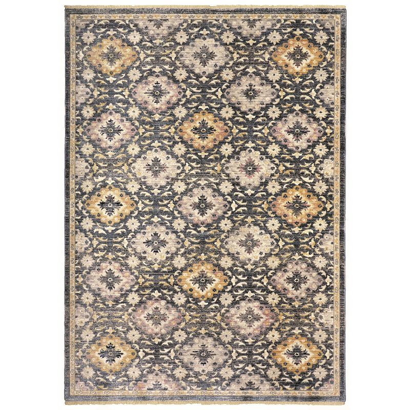 Weave and Wander Dunlap Contemporary Suzani Rug