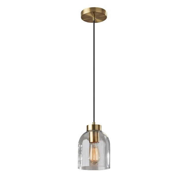 Bristol Pendant Antique Brass Adesso