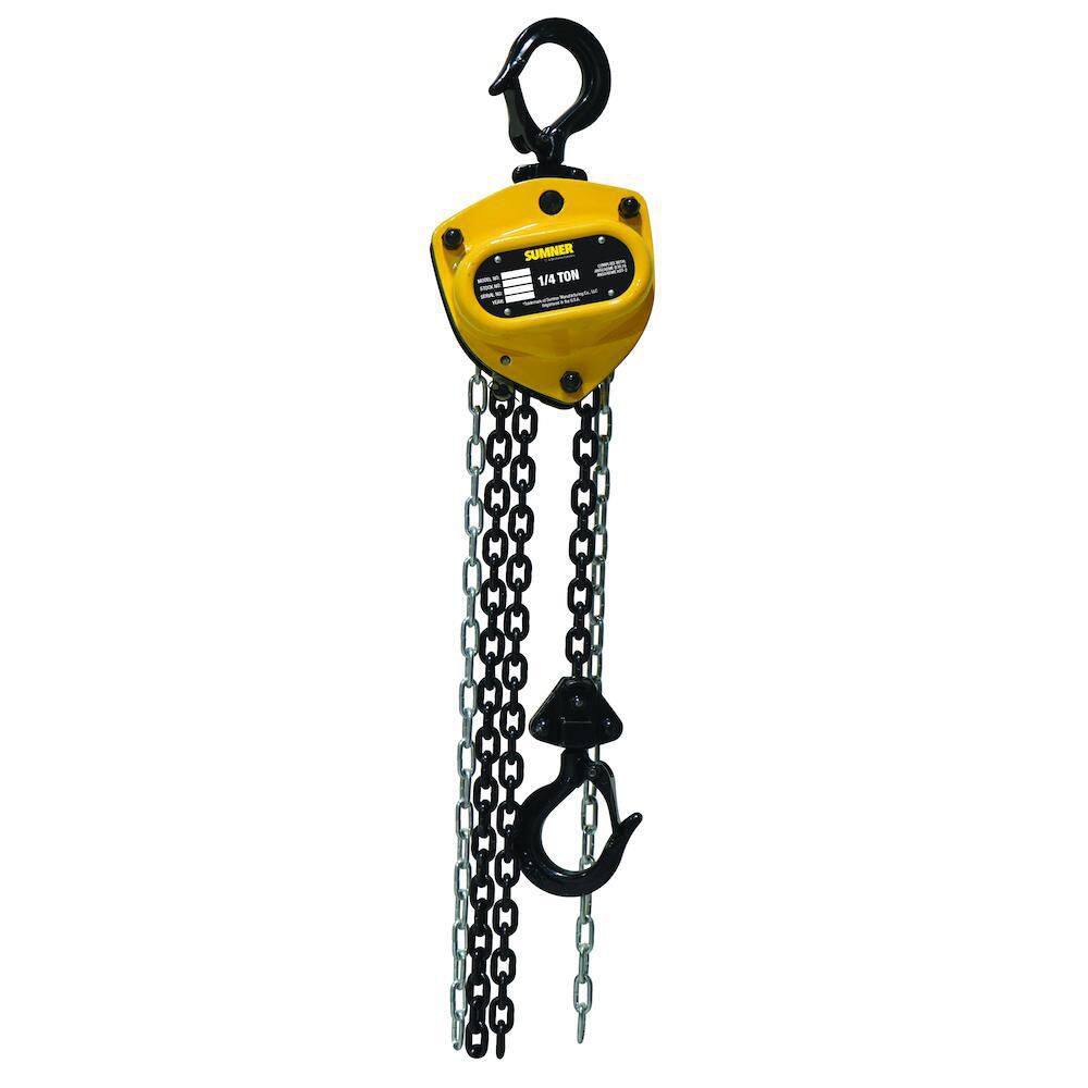 Southwire 10-Ton Chain Hoist with 20 ft. Chain Fall and Overload Protection 787470