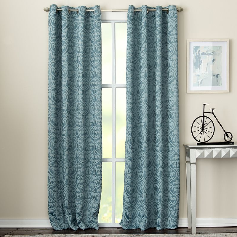 Corona Curtain 1-panel Caden Grommet Top Window Curtain