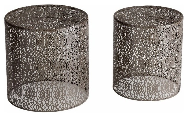 Portman End Tables  Set of 2   Contemporary   Side Tables And End Tables   by Better Living Store  Houzz