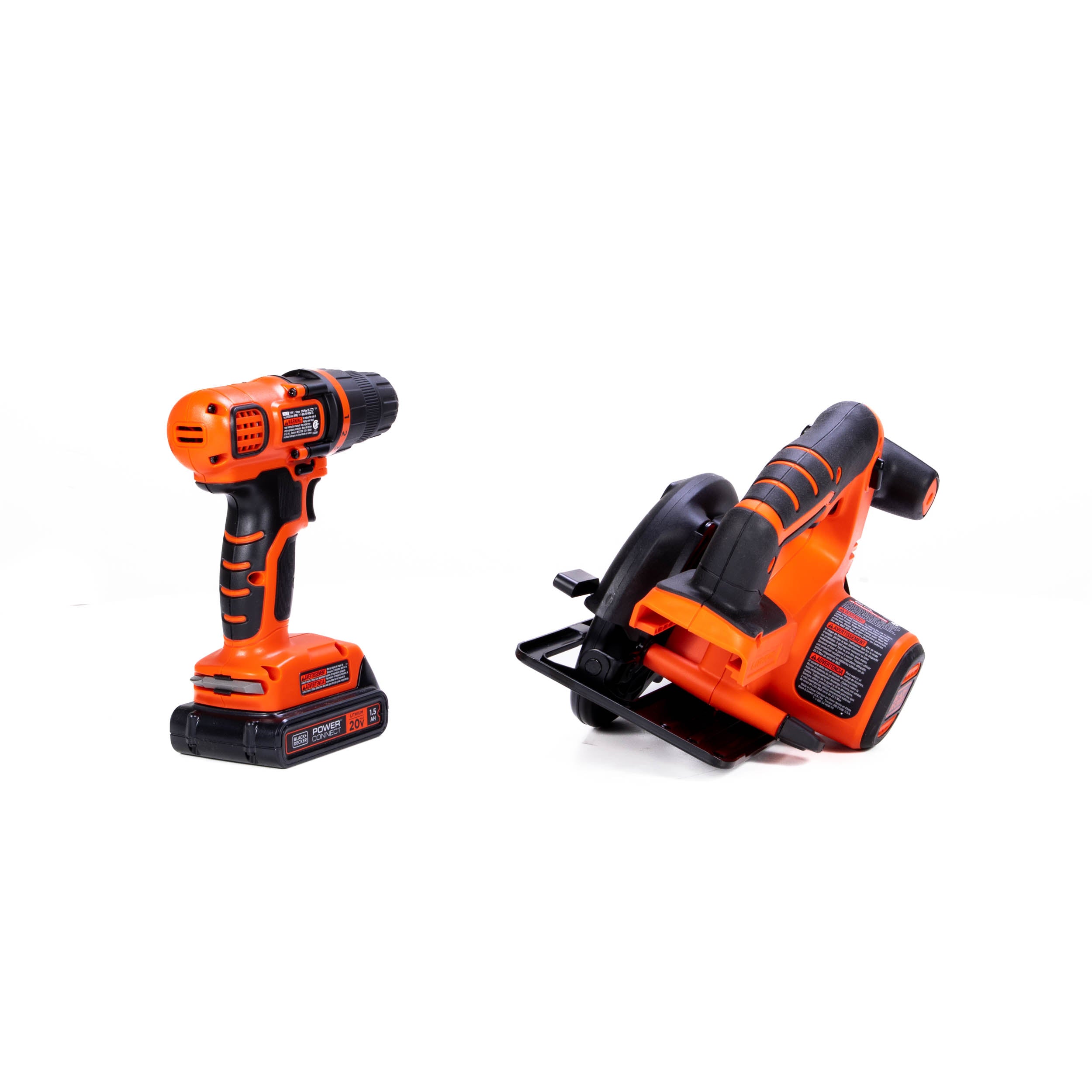 20V MAX* POWERCONNECT™ Cordless Drill/Driver + Circular Saw Combo Kit