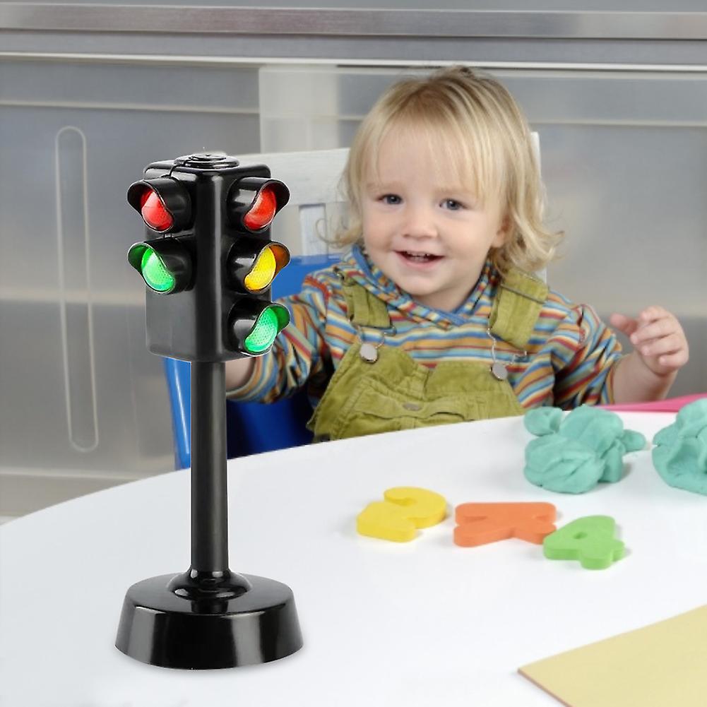 Traffic Light Toy Lamp With Stand Early Learning Toy For Children Toddlers