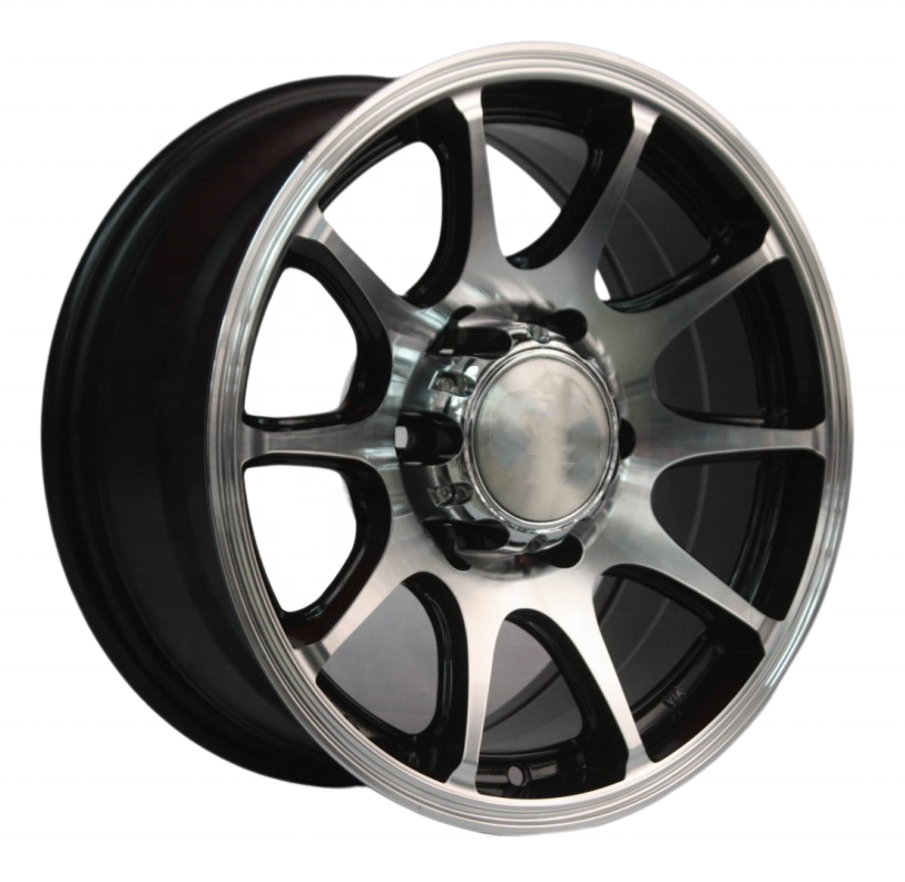 Aftermarket  Black Machined Face Passenger Car Wheels 18~22 inch 5x114/120 oy Rims Factory Wholesale